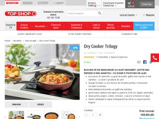 Top-Shop.ro – 47% reducere tigaia Dry Trilogy - Cupoane de Reduceri